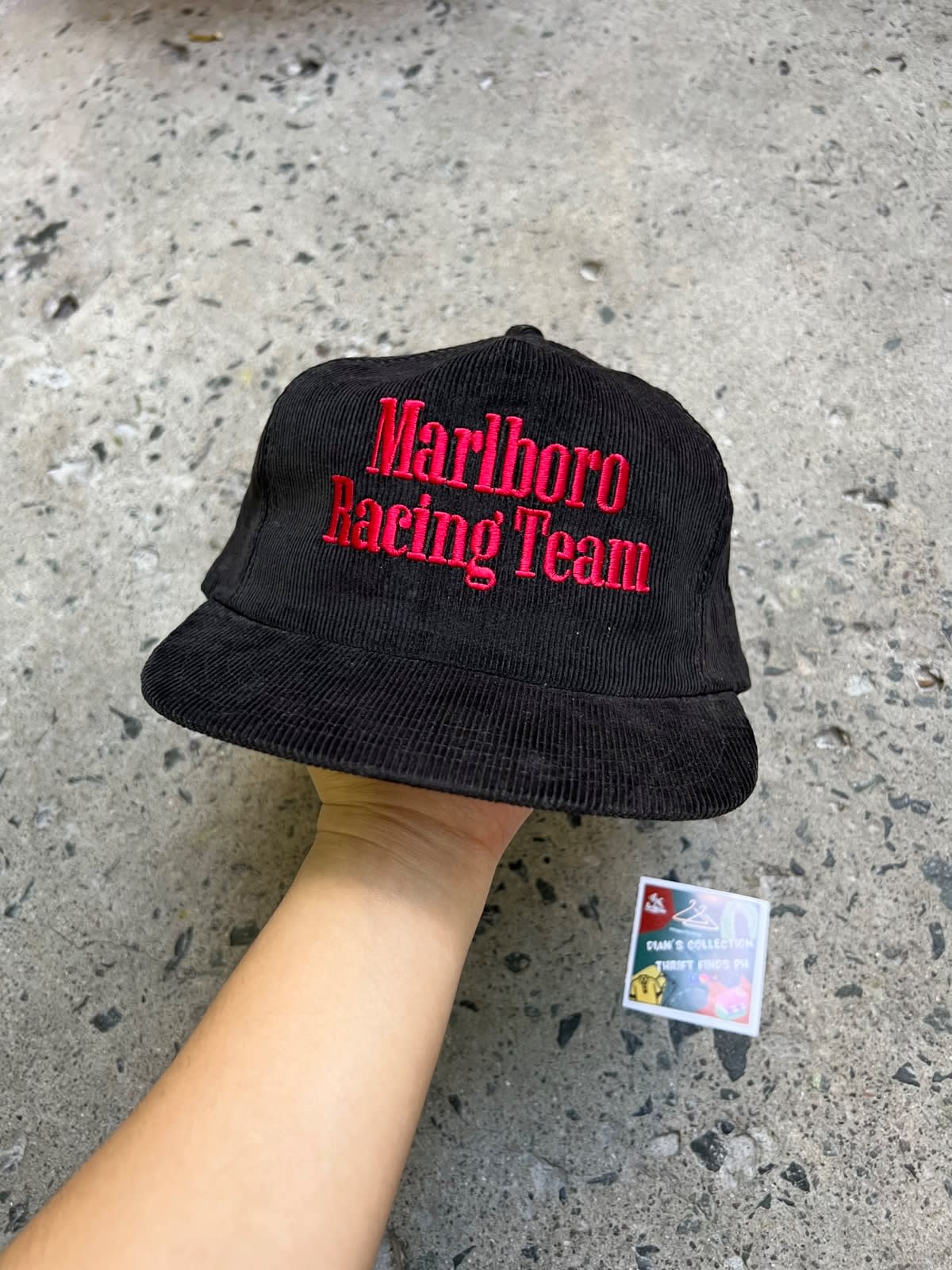Vintage Marlboro Corduroy Hat