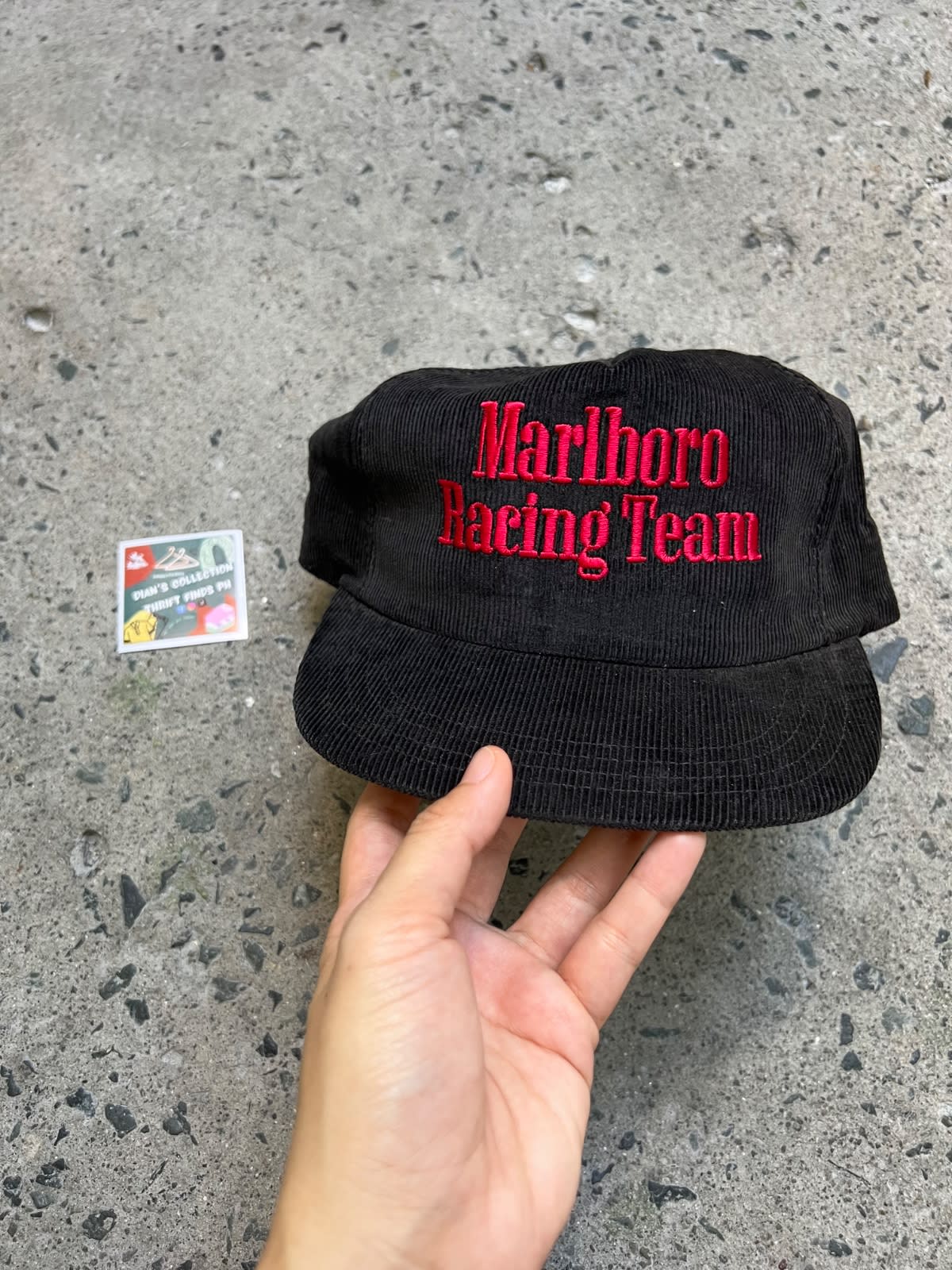 Vintage Marlboro Corduroy Hat